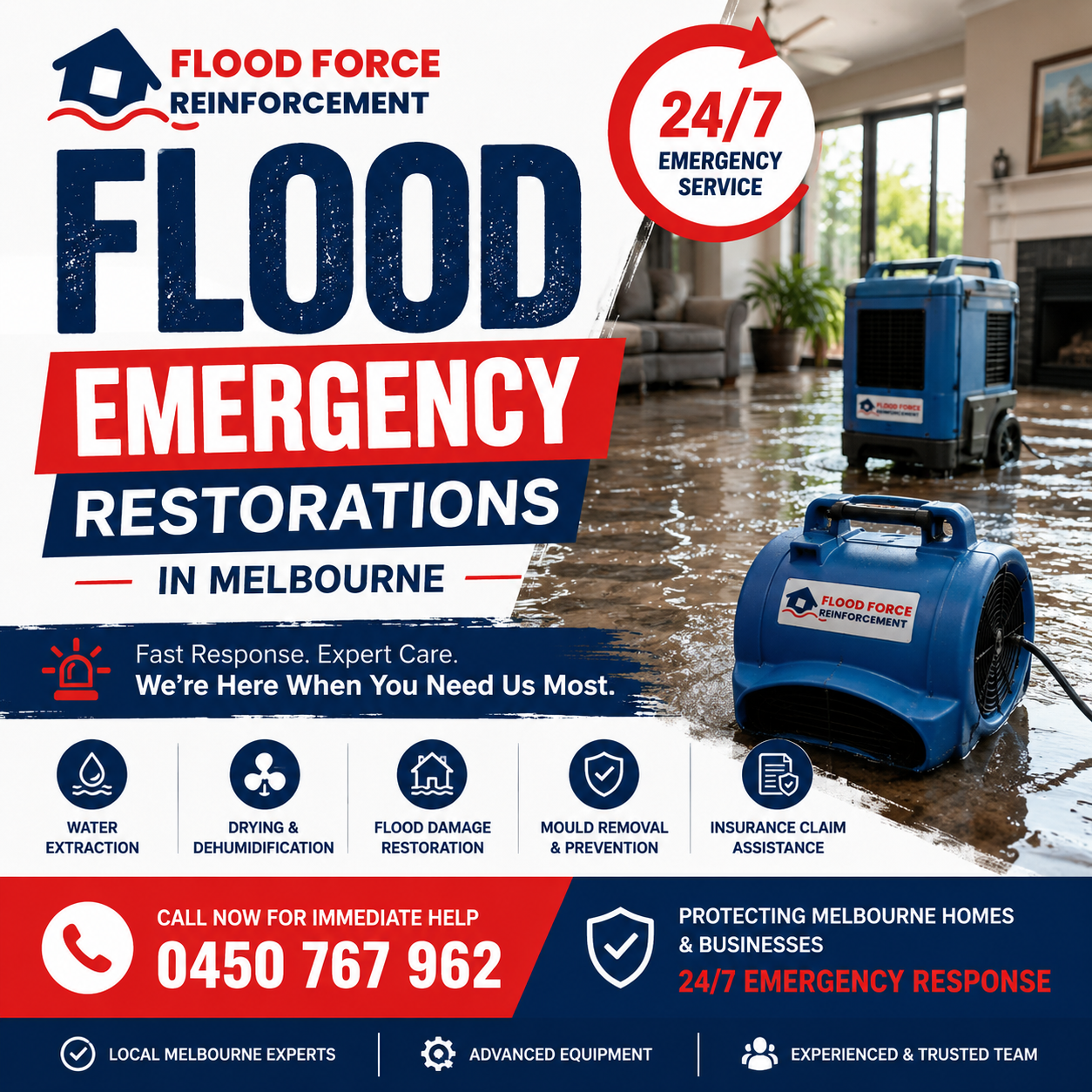 water damage cleanup melbourne